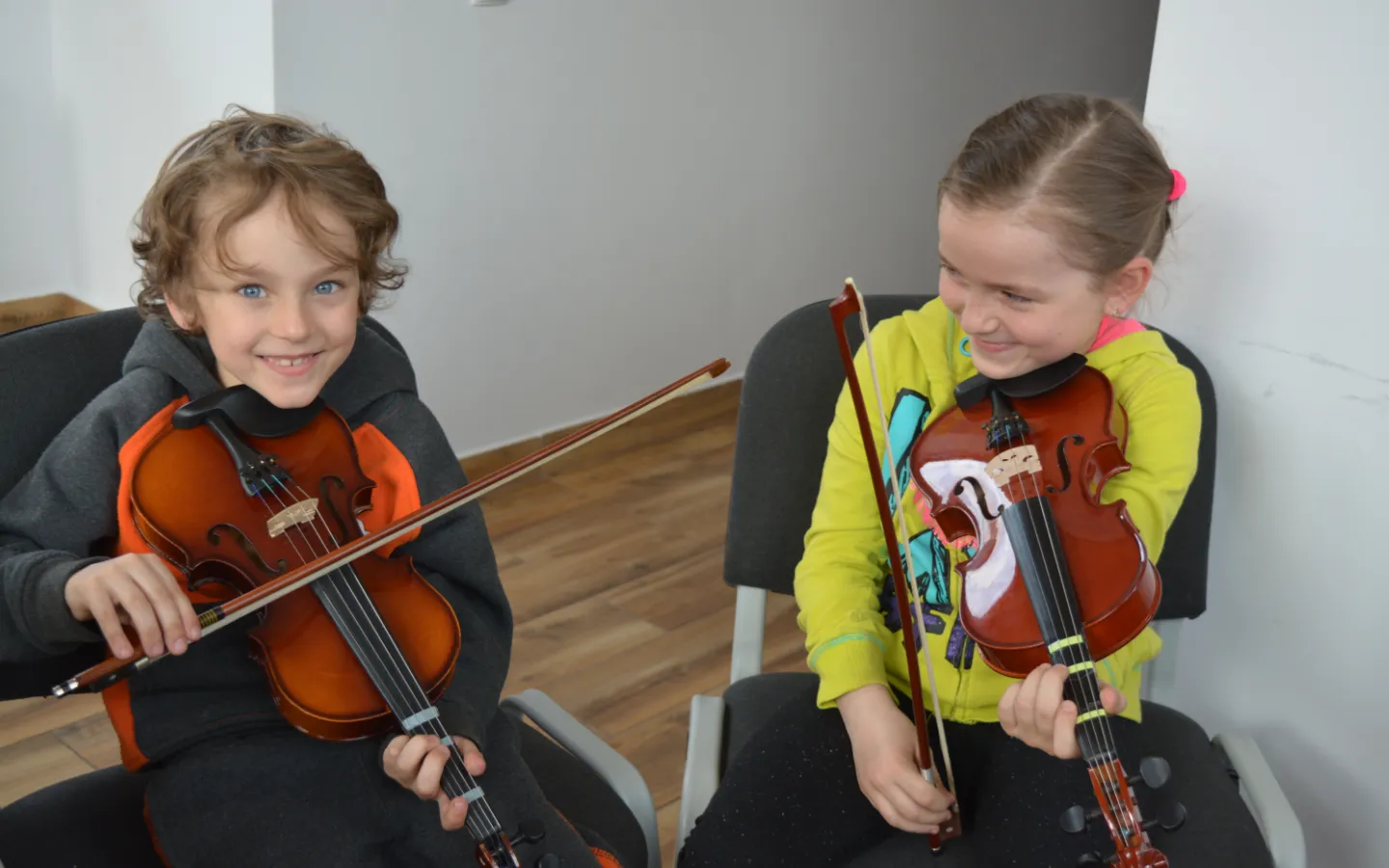 Warsztaty muzyczne z gry na skrzypcach dla dzieci