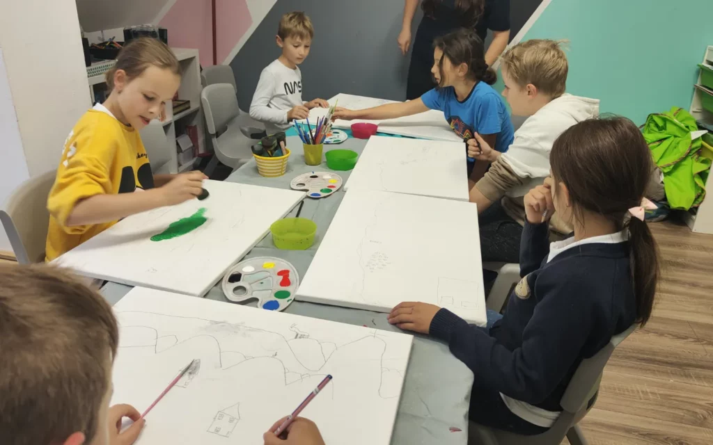 Warsztaty z Malarstwa w Fabryce Talentów w Kościelisku koło Zakopanego